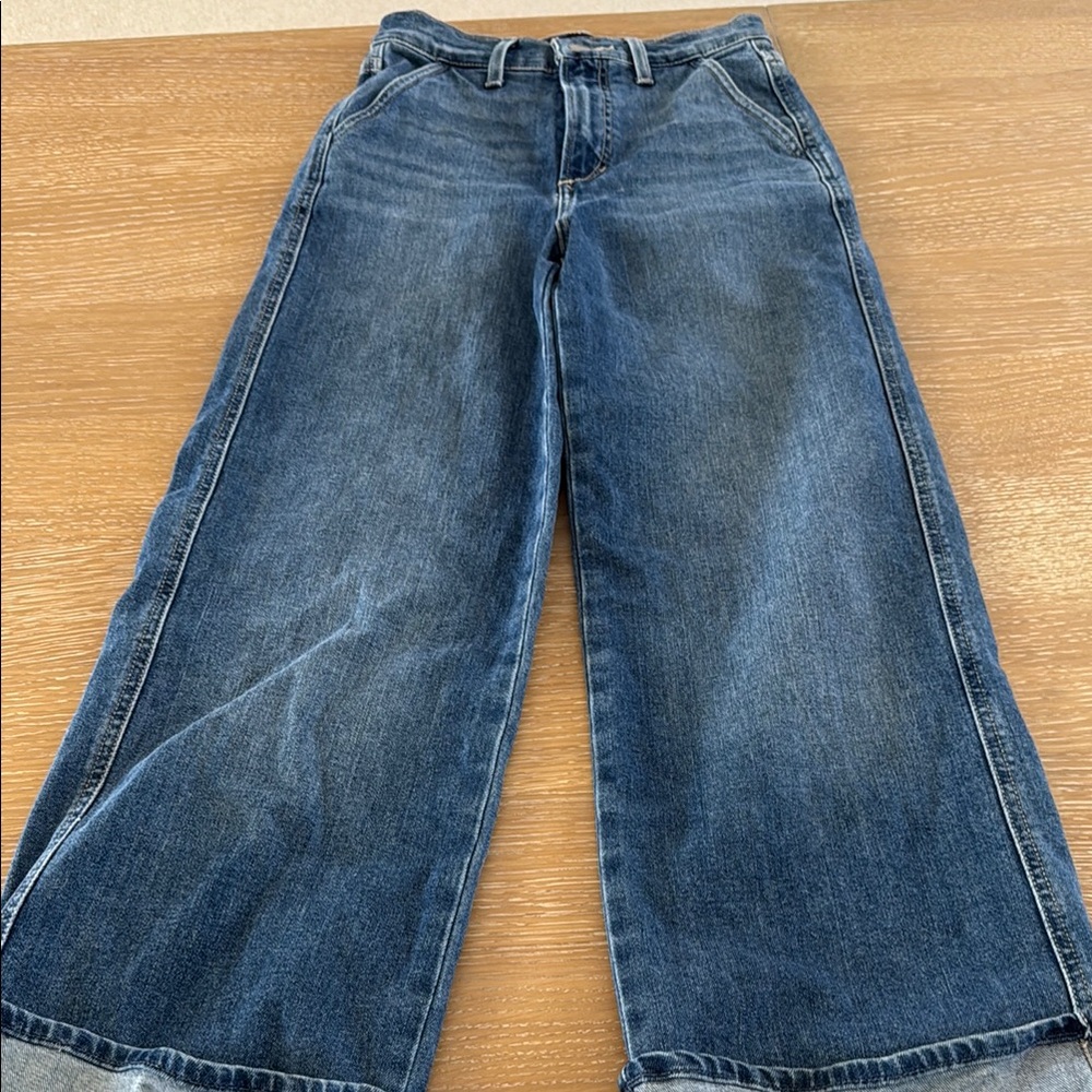 Joes jeans Women's Blue Wide-Leg Jeans